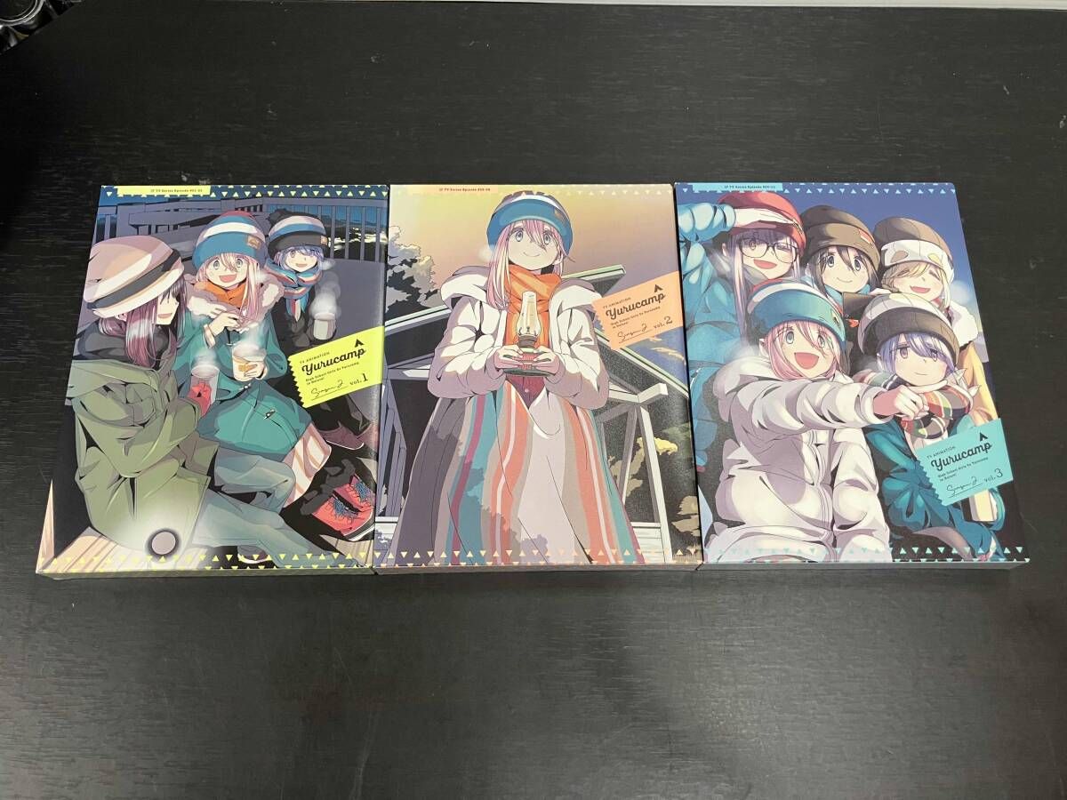 全3巻セット ゆるキャン SEASON 2 第1 3巻Blu-ray Disc ブルーレイ 花守ゆみり