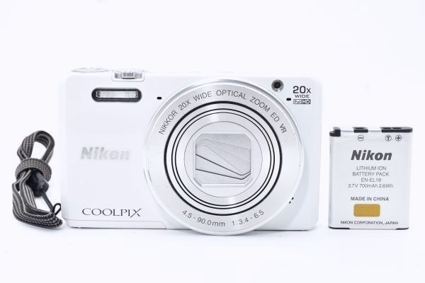 実用品｜Nikon COOLPIX S7000 20倍ズーム 1605万画素 ホワイト WH