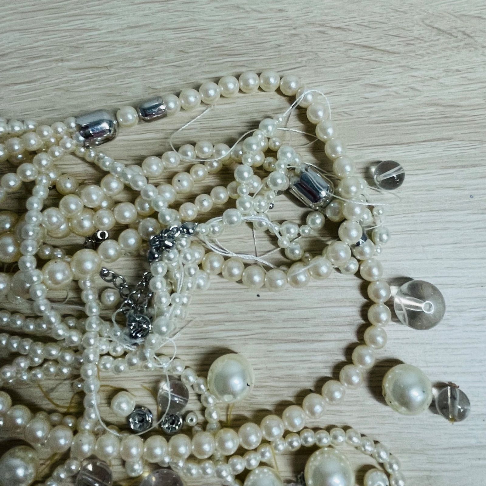 パール アクセサリー まとめ売り 4 楽天市場】ハイクオリティ フェイク 淡水パール 両穴 4個～26個 全9種