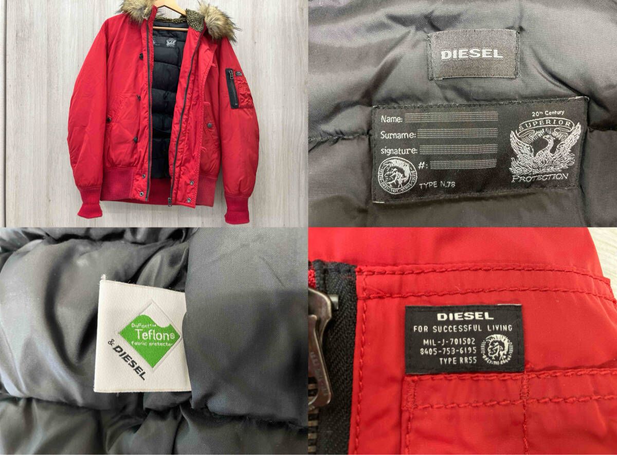 DIESEL ディーゼル ミリタリージャケット ブルゾン 中綿ジャケット MA