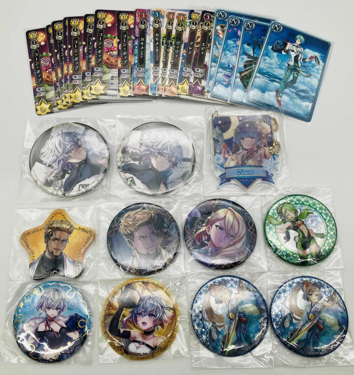 白猫プロジェクト 缶バッジ カード セット - メルカリ