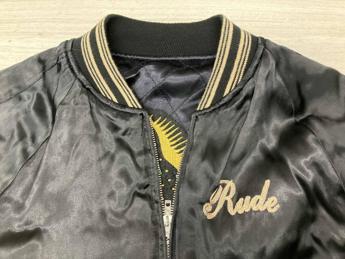 RUDE GALLERYルードギャラリー スカジャン 表記サイズ不明 ブラック