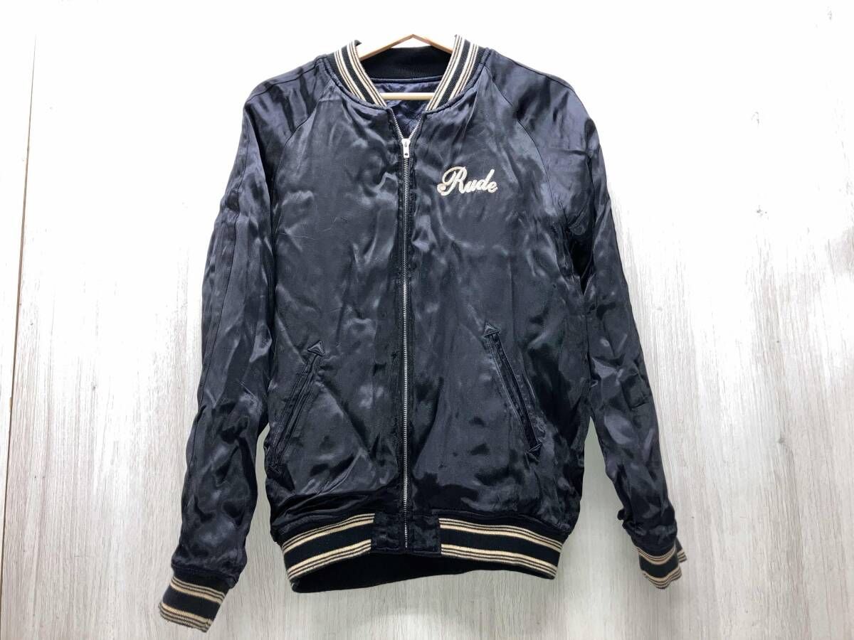 RUDE GALLERYルードギャラリー スカジャン 表記サイズ不明 ブラック