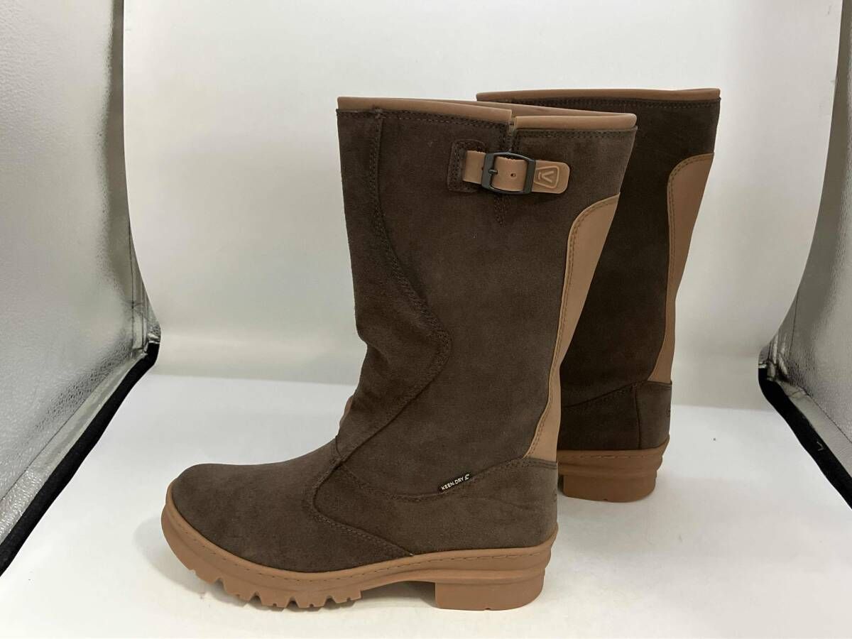 KEEN キーン ロングブーツ 24 cm ブラウン系