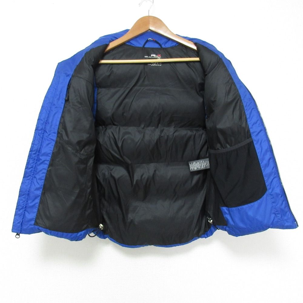 RLX インナーダウンベストUS M紺色 メンズスーツKOKUBO インナーダウンベスト メンズ スタンド Vネック&前