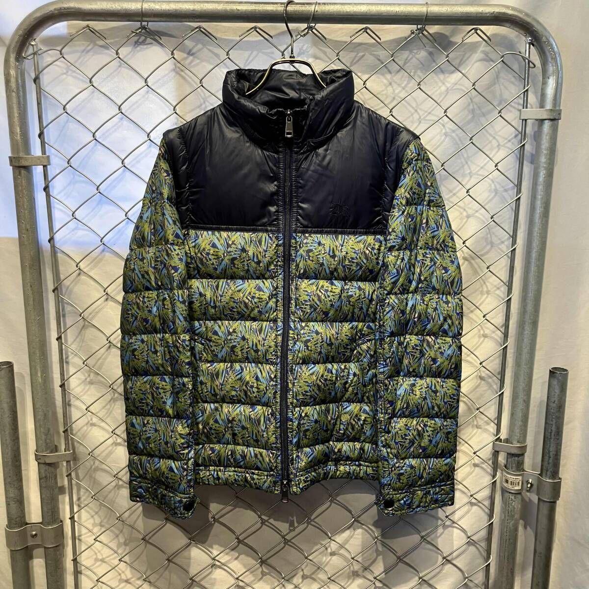 BURBERRY BLACK LABELダブルジップ2wayダウンジャケット D1F01-101-24 