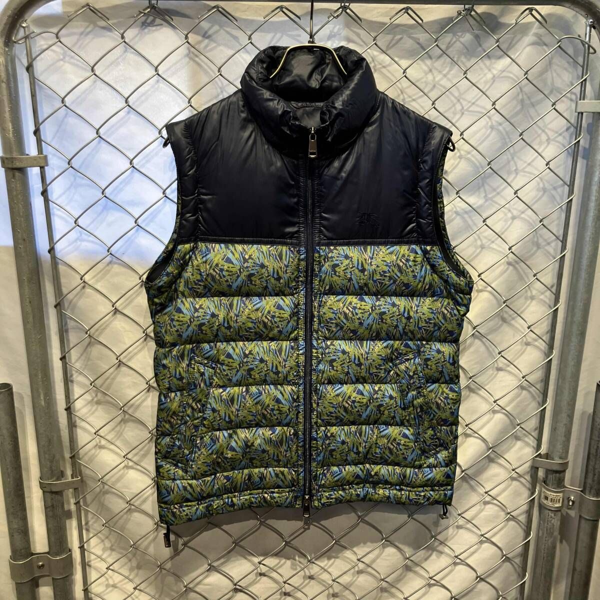 BURBERRY BLACK LABELダブルジップ2wayダウンジャケット D1F01-101-24 