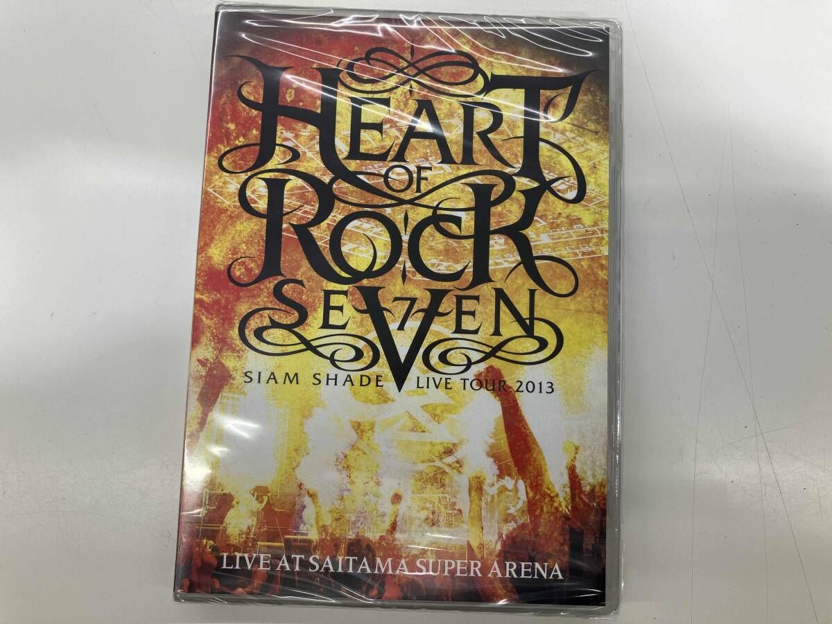 DVD SIAM SHADE LIVE TOUR 2013 HEART OF ROCK SEVEN AT SAITAMA SUPER ARENA