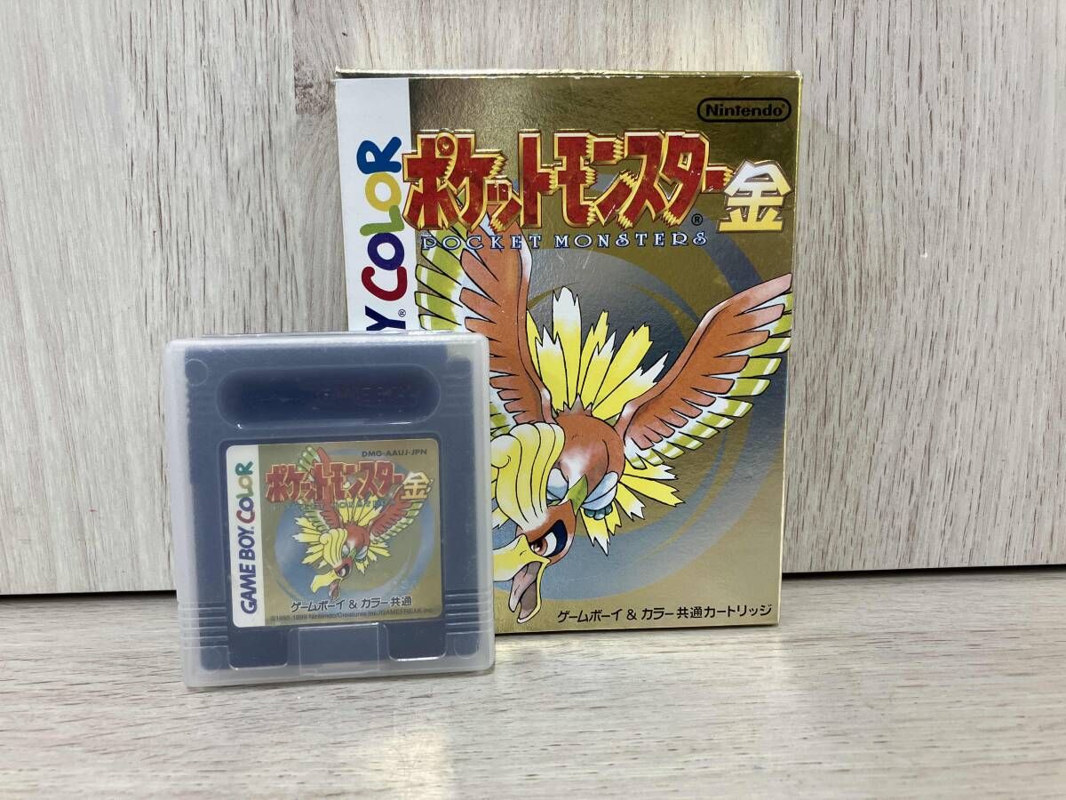 03【動作確認済】GB ポケットモンスター(金) - メルカリ