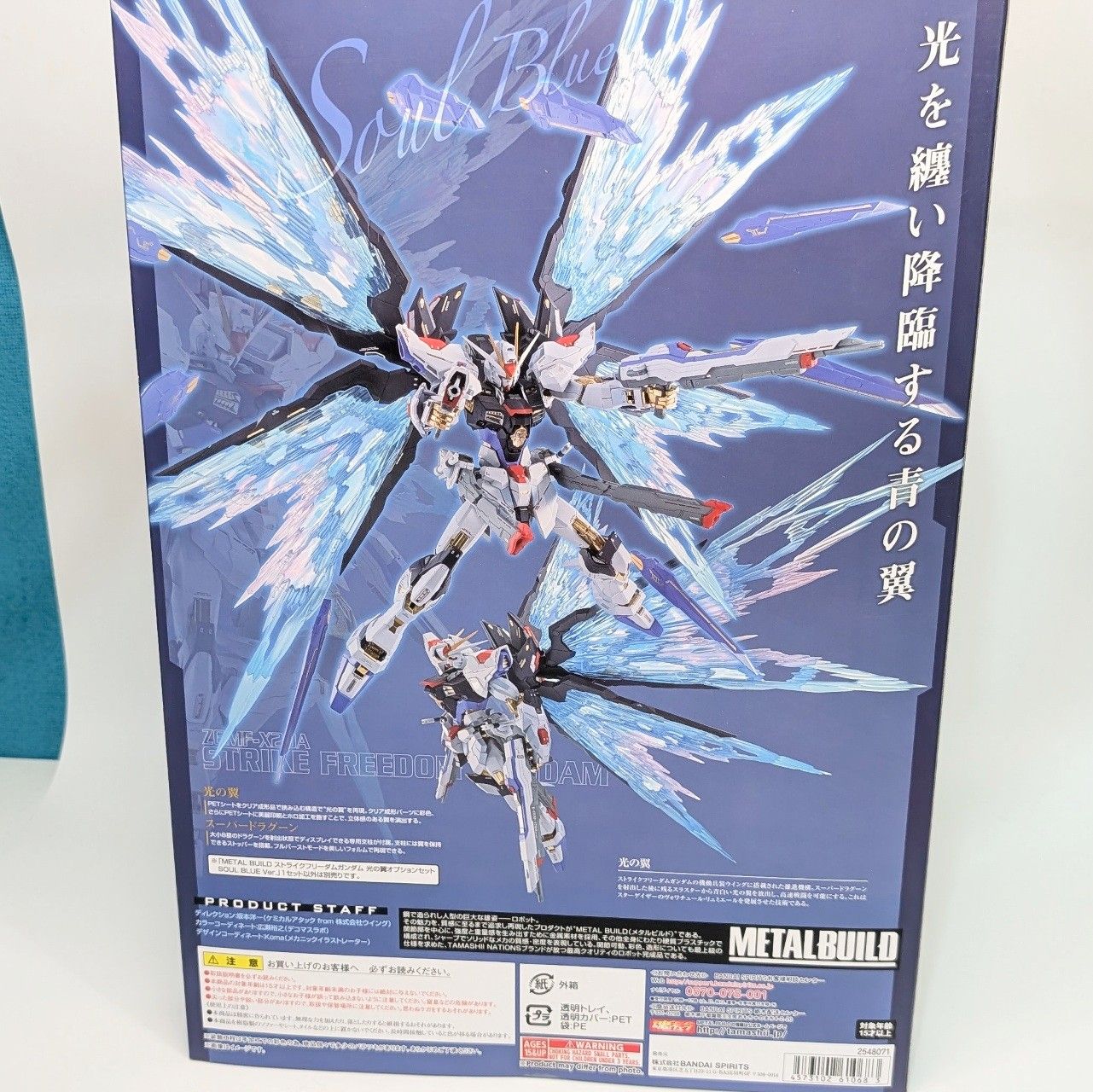 METAL BUILD ストライクフリーダムガンダム 光の翼オプションセット 