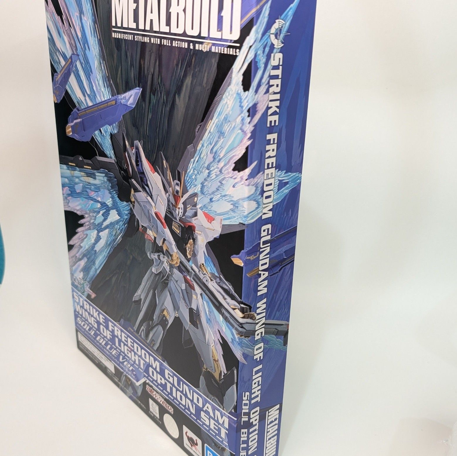 METAL BUILD ストライクフリーダムガンダム 光の翼 セット SOUL BLUE Ver メタルビルド
