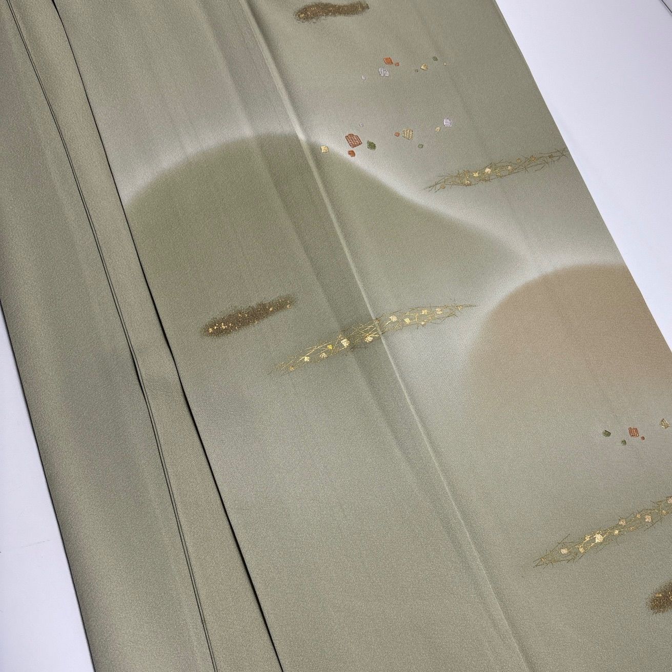  訪問着 着用 正絹 着物 同梱 リメイク用 着付け 12268 訪問着 付け下げ 着物