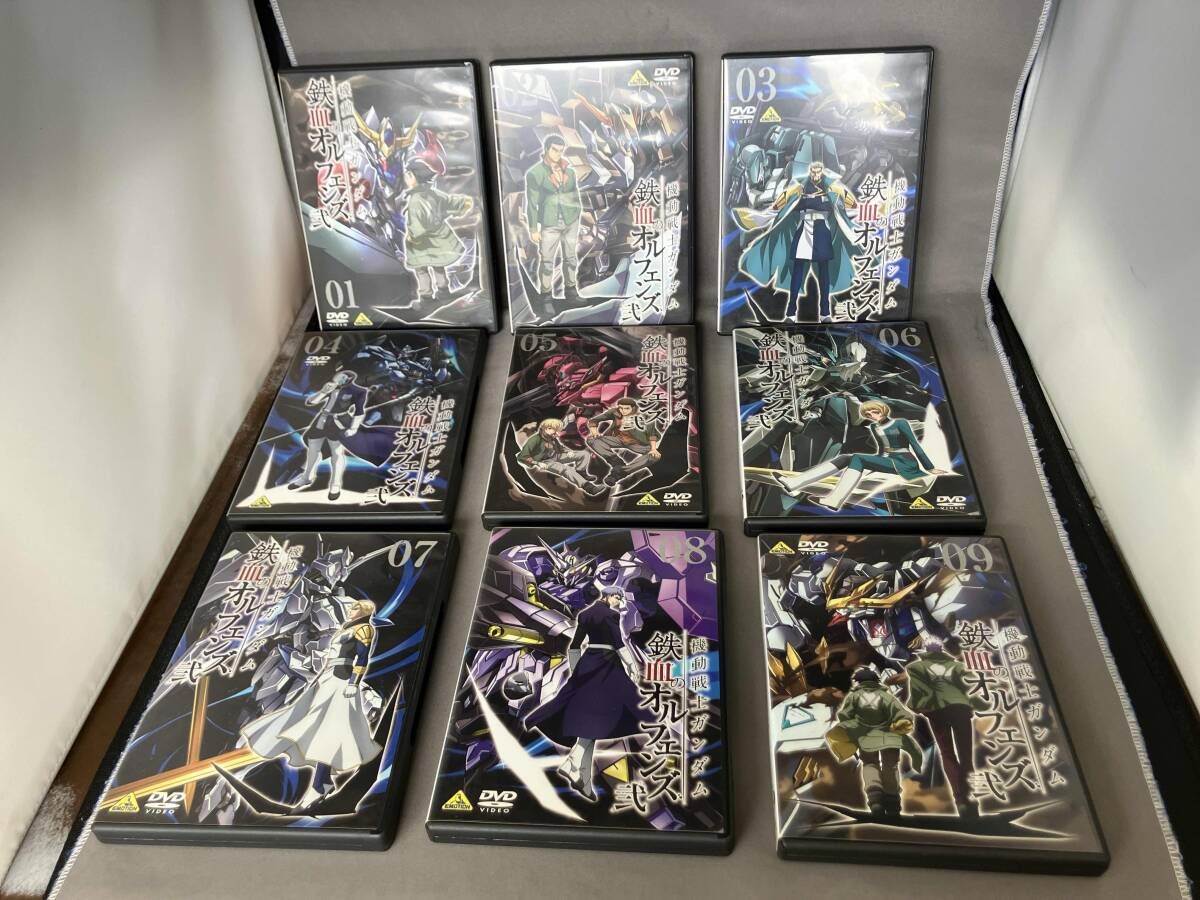 DVD 全9巻セット 機動戦士ガンダム 鉄血のオルフェンズ 弐 VOL 01 09