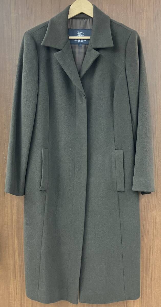 Burberry London バーバリーロンドン コート FNA 43-971 ブラウン S Mサイズ アンゴラ混