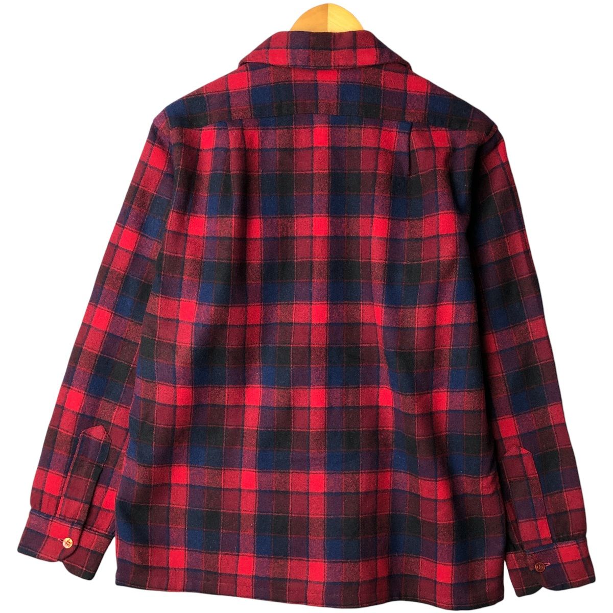 【USA製】70s pendleton ボードシャツ 古着 70~80年代 ペンドルトン PENDLETON ボードシャツ オープンカラー