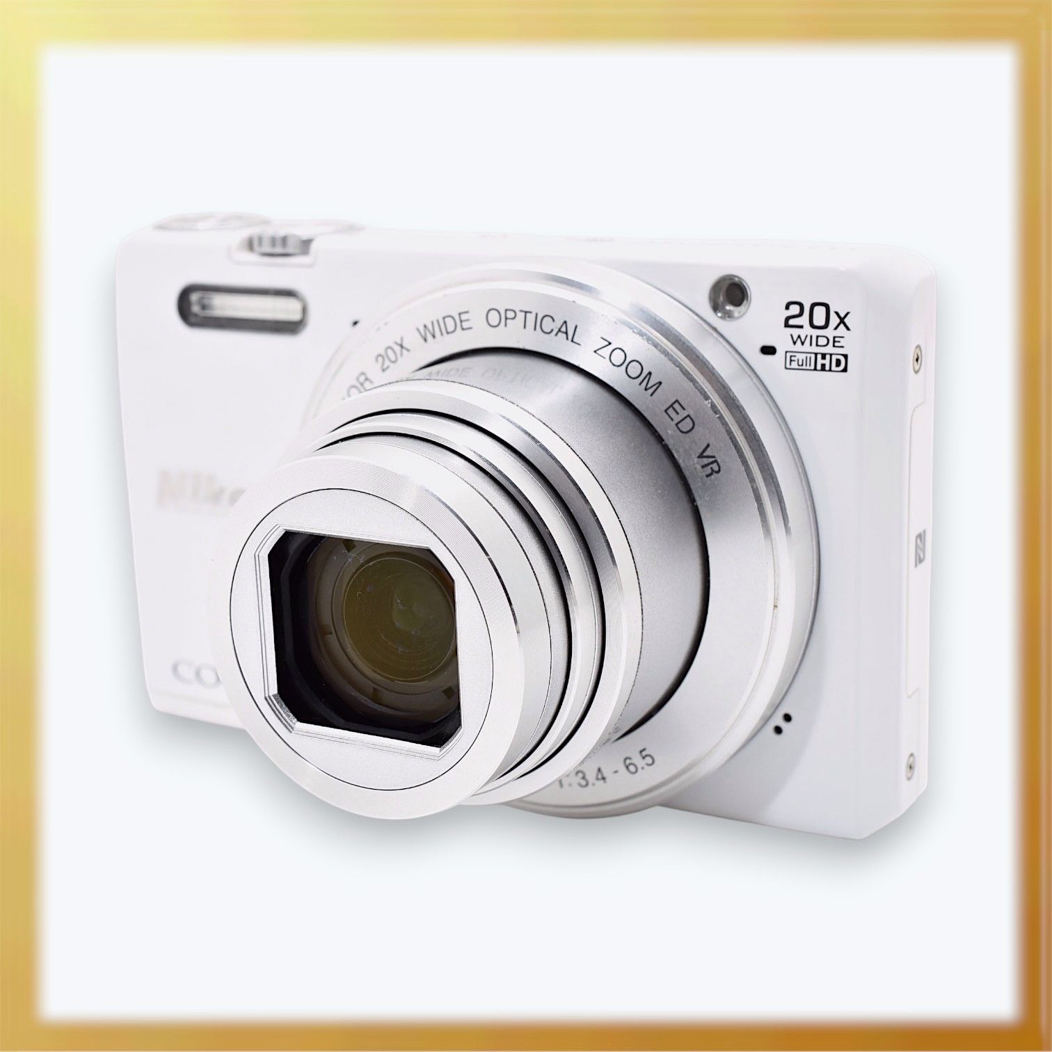 実用品｜Nikon COOLPIX S7000 20倍ズーム 1605万画素 ホワイト WH