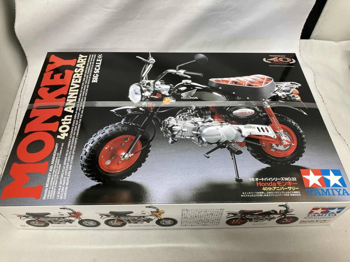 未開封品 プラモデル タミヤ Honda モンキｰ 40thアニバｰサリｰ 1/6 