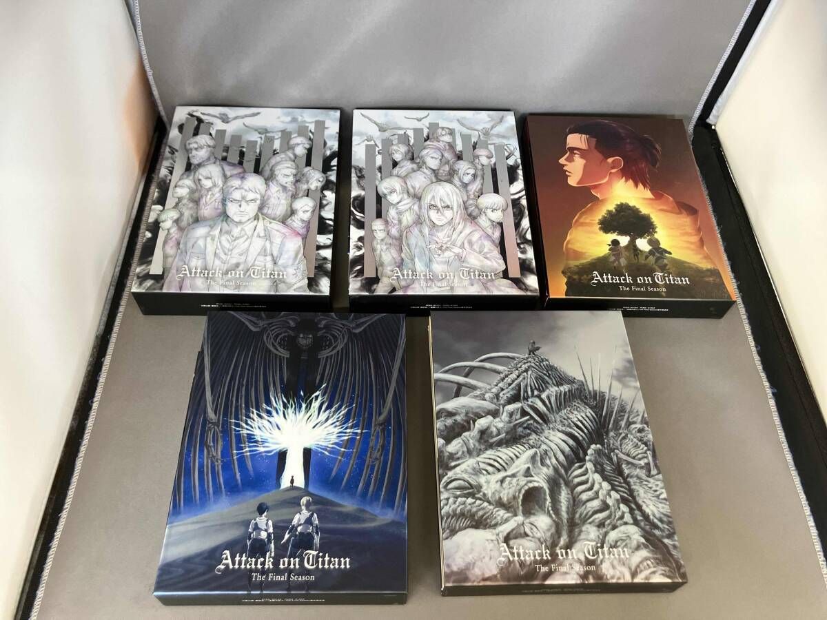 全5巻セット 進撃の巨人 The Final Season 第1 5巻 Blu-ray Disc