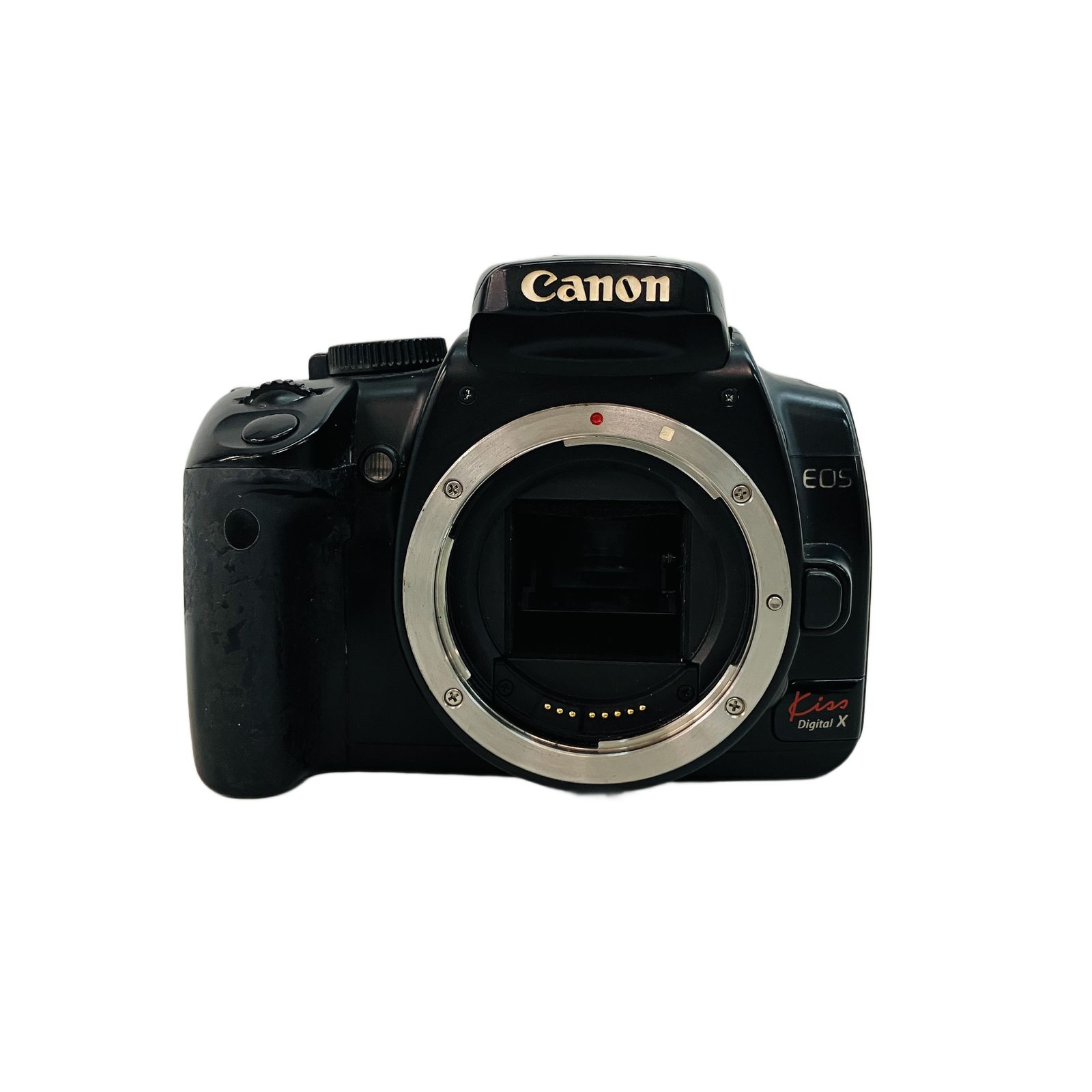 Canon EOS Kiss Digital X 一眼レフカメラ 劣化あり 時折不動 ジャンク