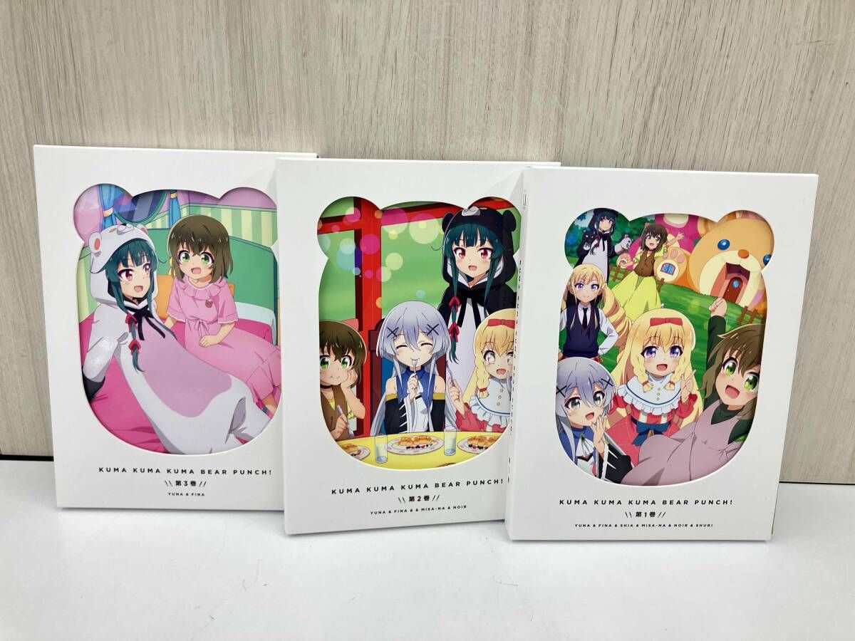 全3巻セット くまクマ熊ベアーぱーんち! 第1 3巻 Blu ray Disc