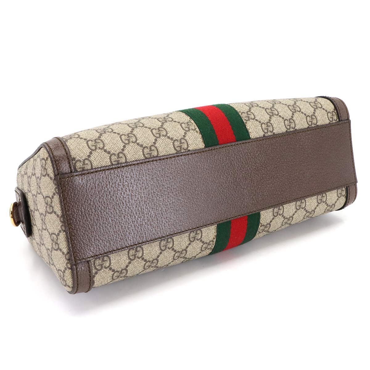 新品同様 グッチ GUCCI オフィディア GG ミディアム トップハンドル 