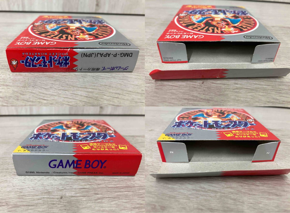  03 GB ポケットモンスター 赤 マップ ソフト ゲームボーイ