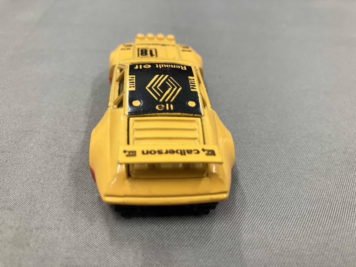 トミカ F58 アルピーヌ ルノー A310 ラリータイプ やまぶき色×オレンジ