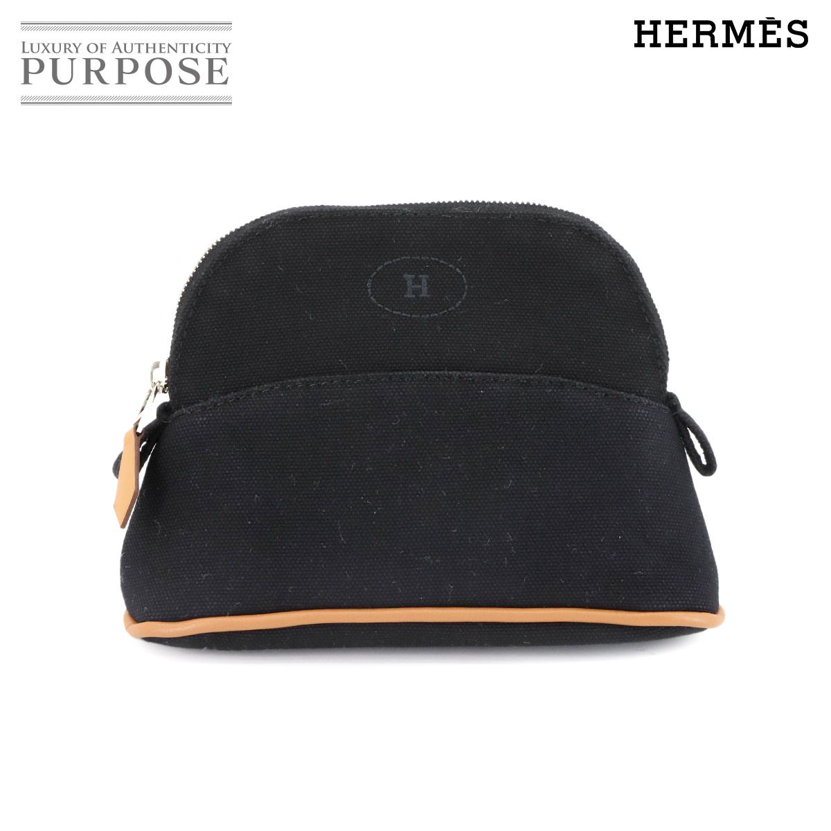 未使用 展示品 エルメス HERMES ボリード ポーチ ミニミニ コットン