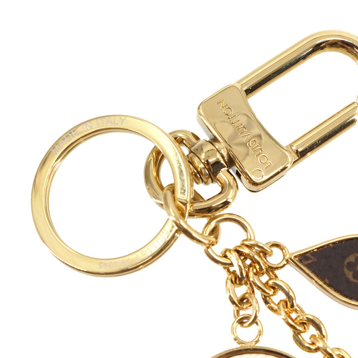 ルイヴィトン キーホルダー ポルトクレ LVスプリット モノグラム LOUIS VUITTON（ルイ・ヴィトン） 並行輸入 キーホルダー モノグラム