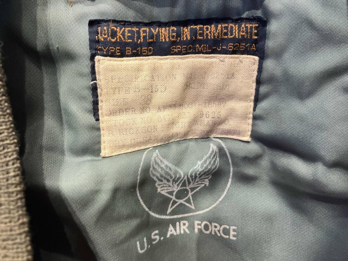 US AIR FORCE TYP 8-150サイズ38 小穴有 - メルカリ
