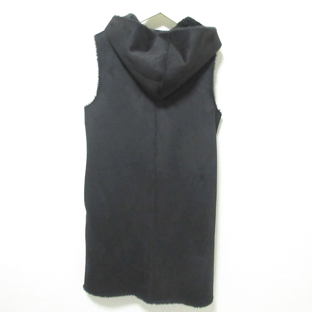 美品 24AW BLENHEIM ブレンヘイム エコムートンリバーシブルジレ