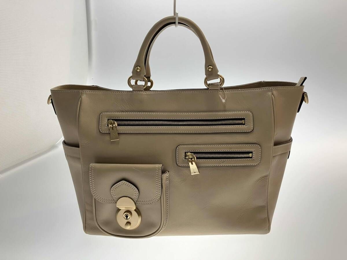 Hartmann ハートマン バッグ 2 way ベージュ ボストン 通年