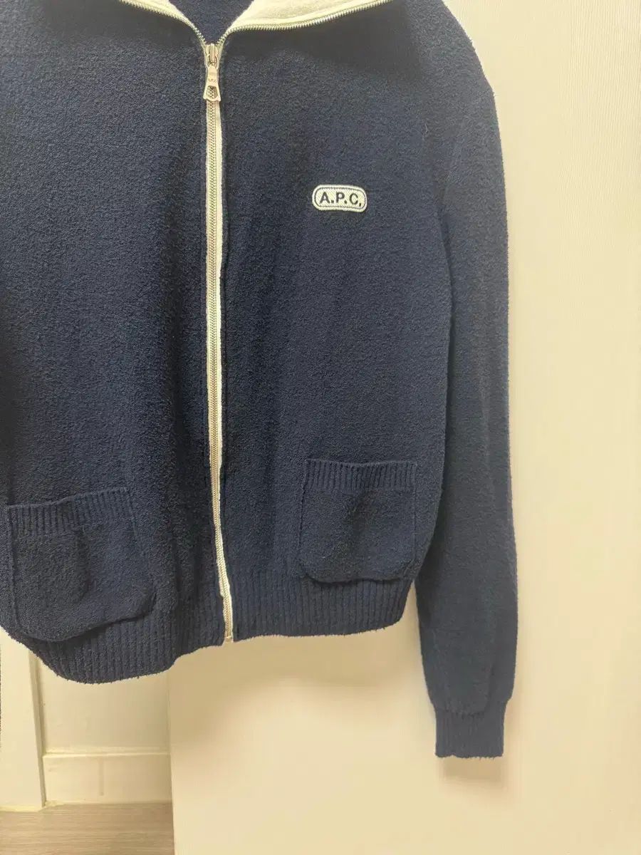 A.P.C. ジップアップ 公式 カーディガン APCスウェットフルzip