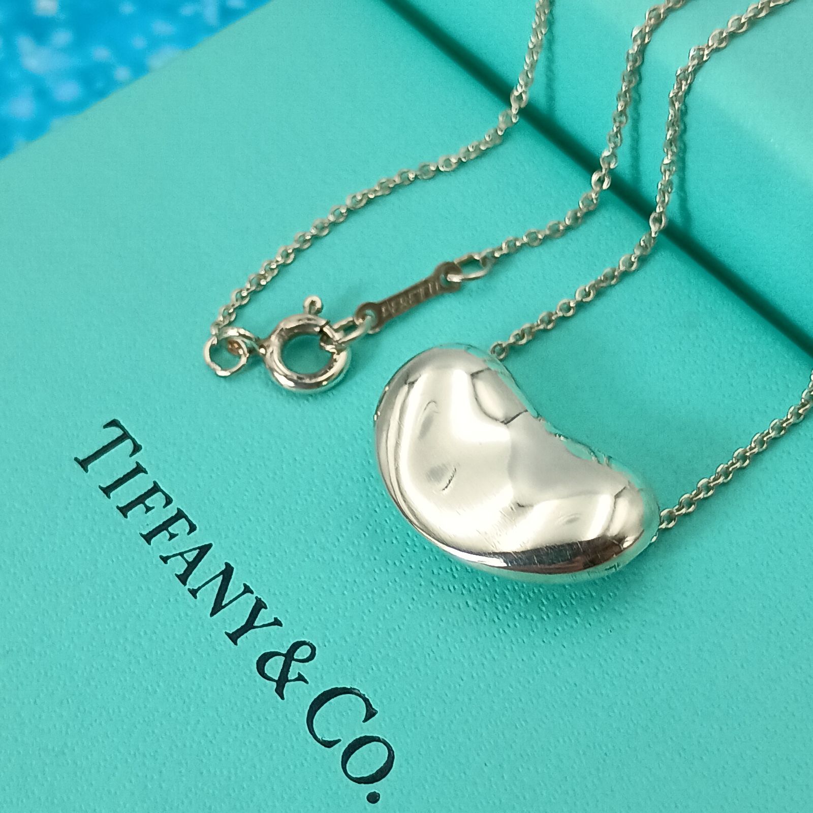 TIFFANY&Co. ティファニー ビーンズ ビッグ ネックレス レディース