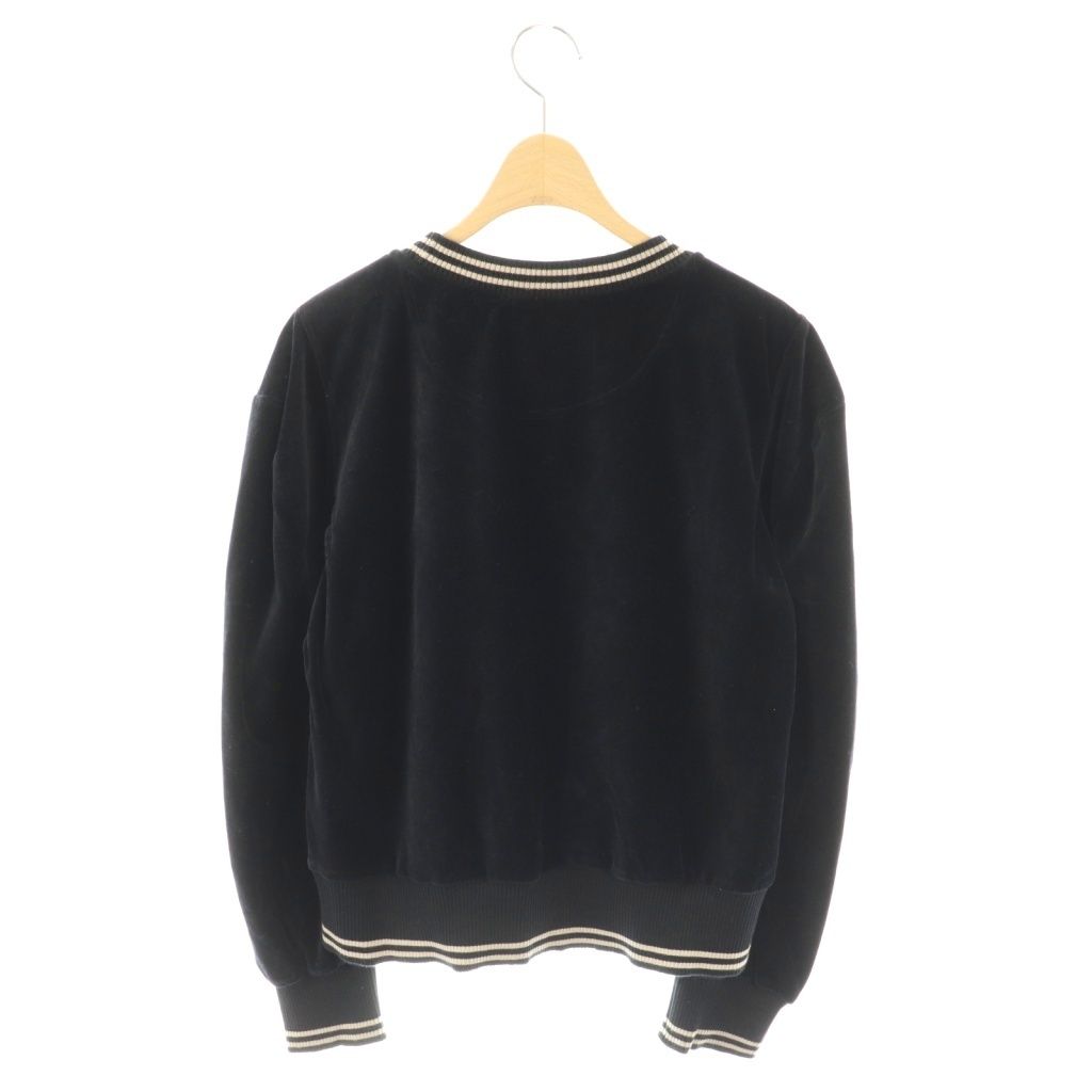 ヴィヴィアンウエストウッドレッドレーベル Vivienne Westwood RED LABEL オーブ カットソー ベロア 00 ブラック グレージュ ES OS