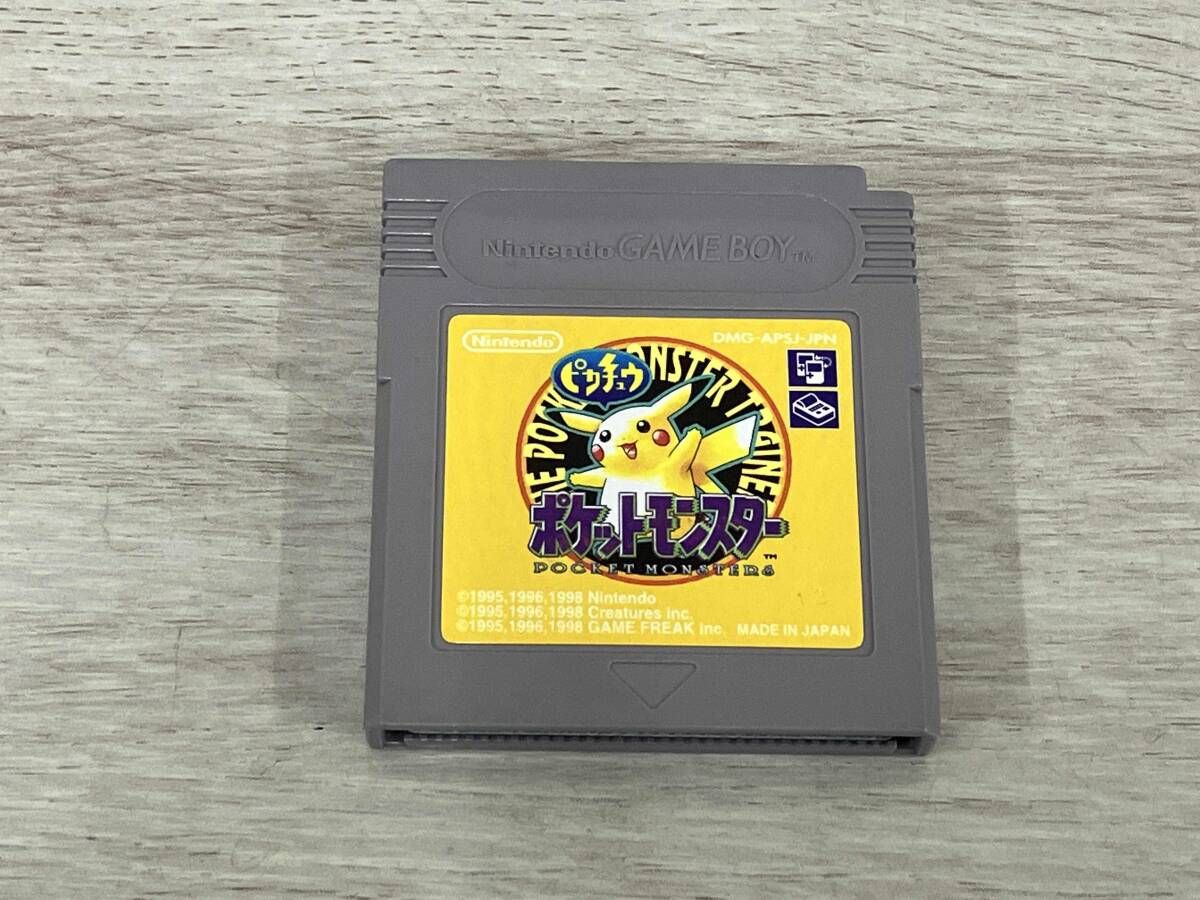  03 GB ポケットモンスターピカチュウ マップあり ソフト ゲームボーイ