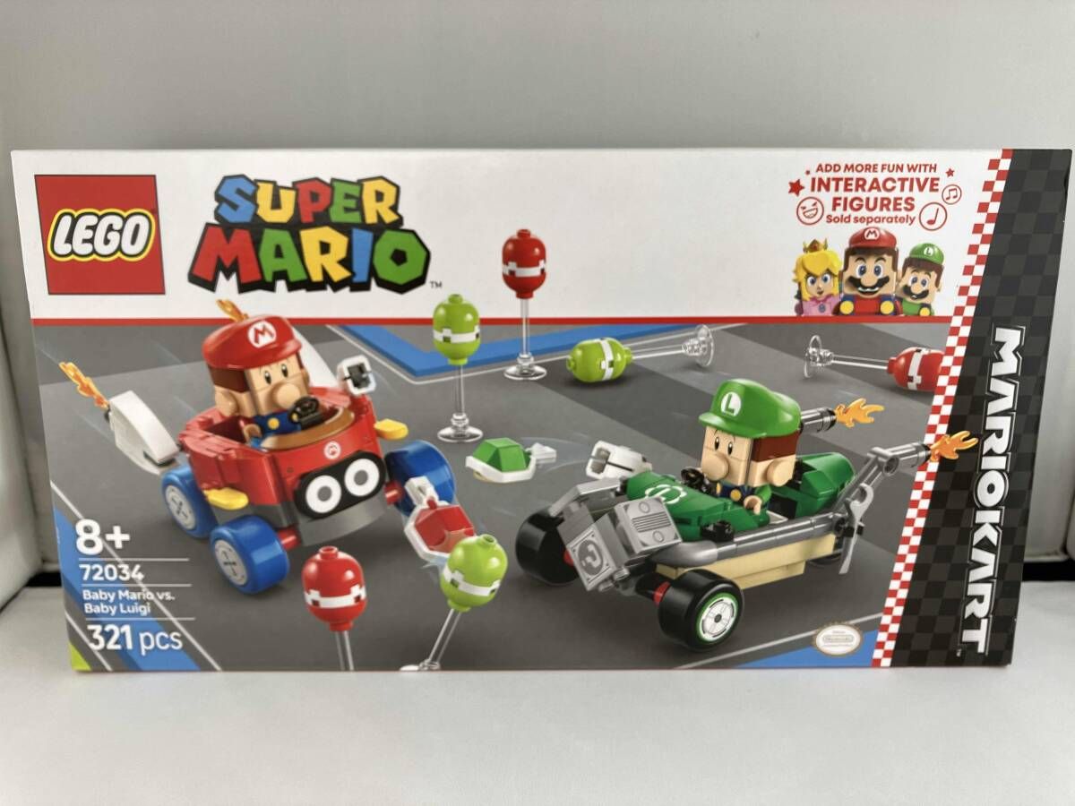 vs ベビィマリオ ベビィルイージ マリオカート レゴ – 0 スーパーマリオ 1 No マリオカート™ Mario Baby : レゴ(LEGO) &frasl;マリオカート™