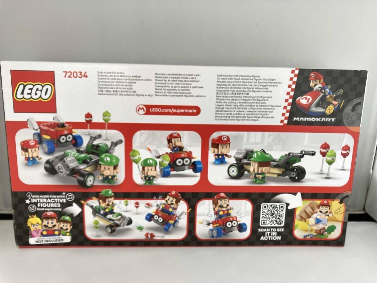 vs ベビィマリオ ベビィルイージ マリオカート レゴ – 0 スーパーマリオ 1 No マリオカート™ Mario Baby : レゴ(LEGO) ⁄マリオカート™
