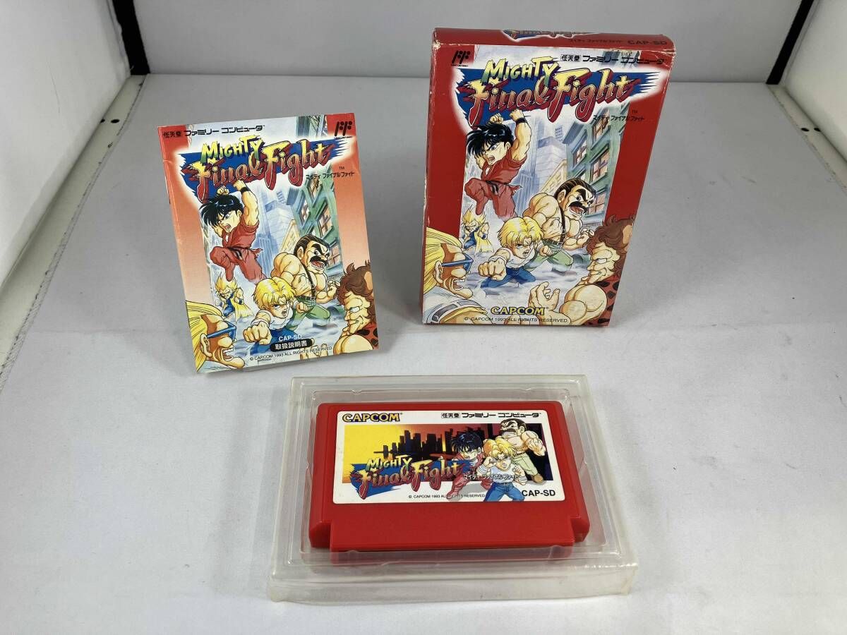 マイティファイナルファイト CAPCOM CAP SD ファミコン FC