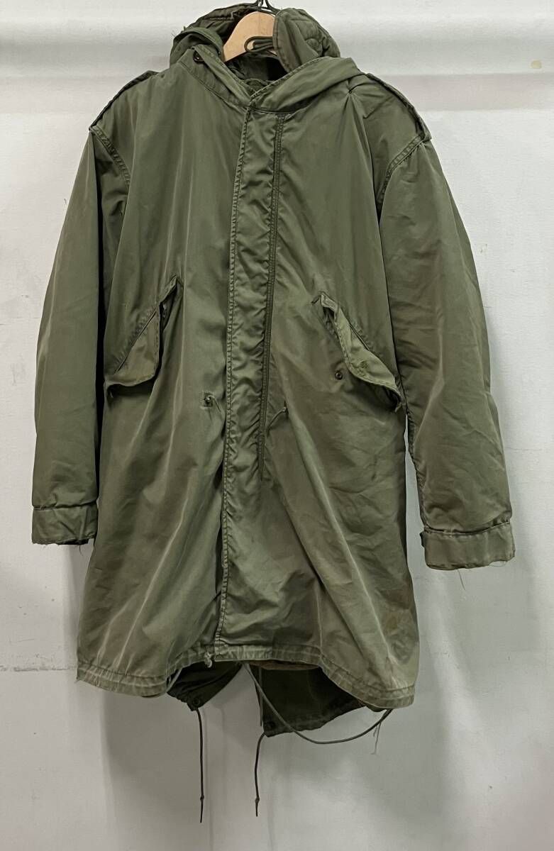 US ARMY ユーエスアーミー モッズコート M 51 1951 50 S フルセット パイルライナー CONMAR コンマー カーキ サイズ不明 破れ有り
