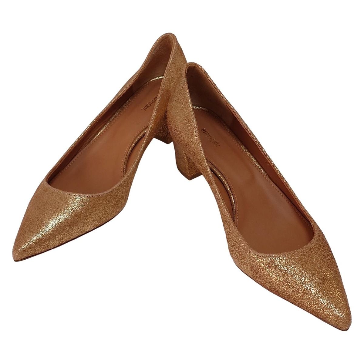 pippichic(ピッピシック) パンプス 38 レディース美品 - ゴールド