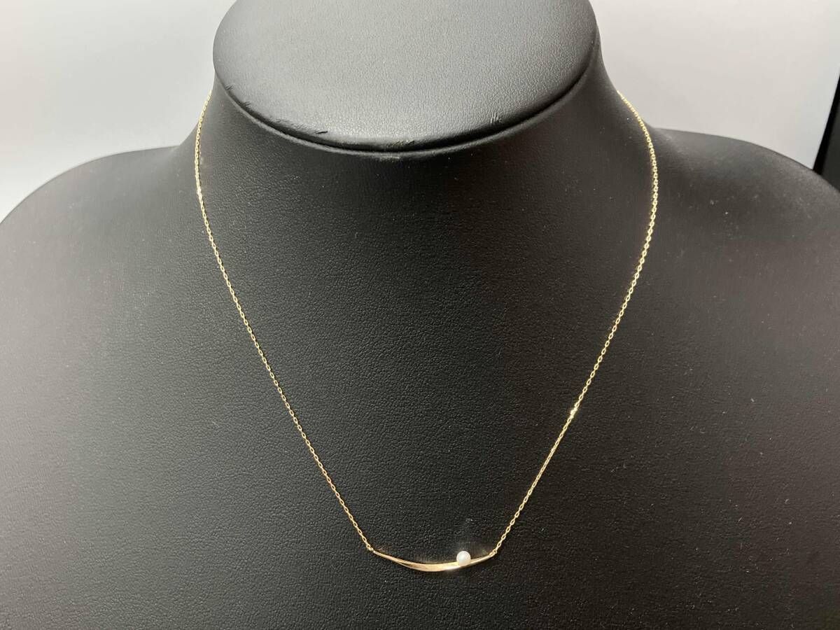 K10/40cm/0.9g ネックレス 良い K10チェーンネックレス（40 cm