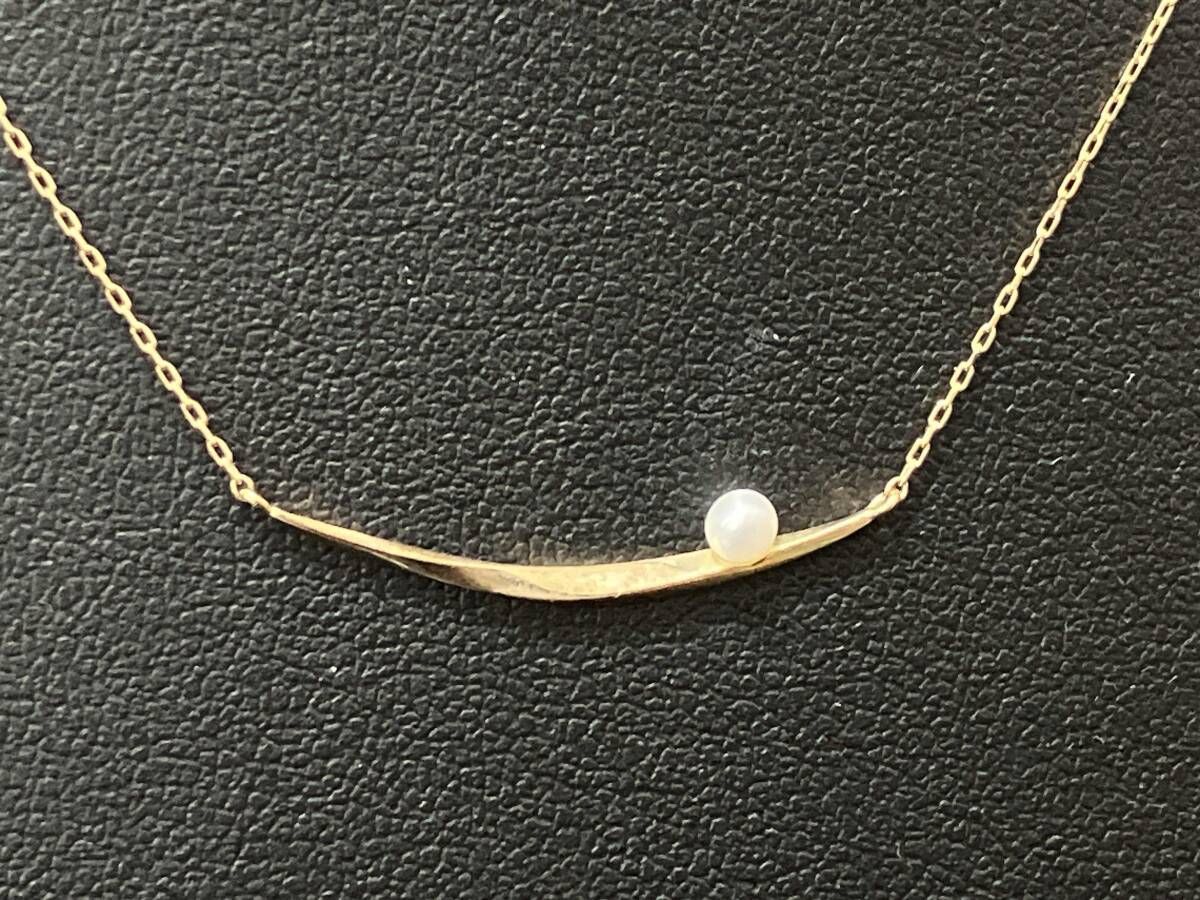 K10/40cm/0.9g ネックレス 良い K10チェーンネックレス（40 cm