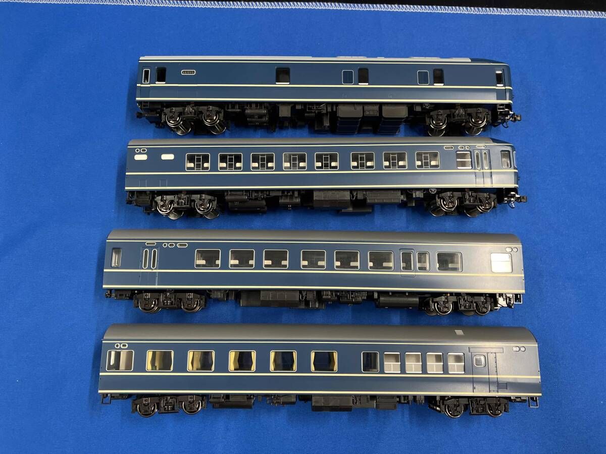 KATO　２０系特急形寝台客車 【3-504】４両基本セット　HO １６番ゲージ HO（16番）】KATO 20系特急形寝台客車4両基本セット（3-504