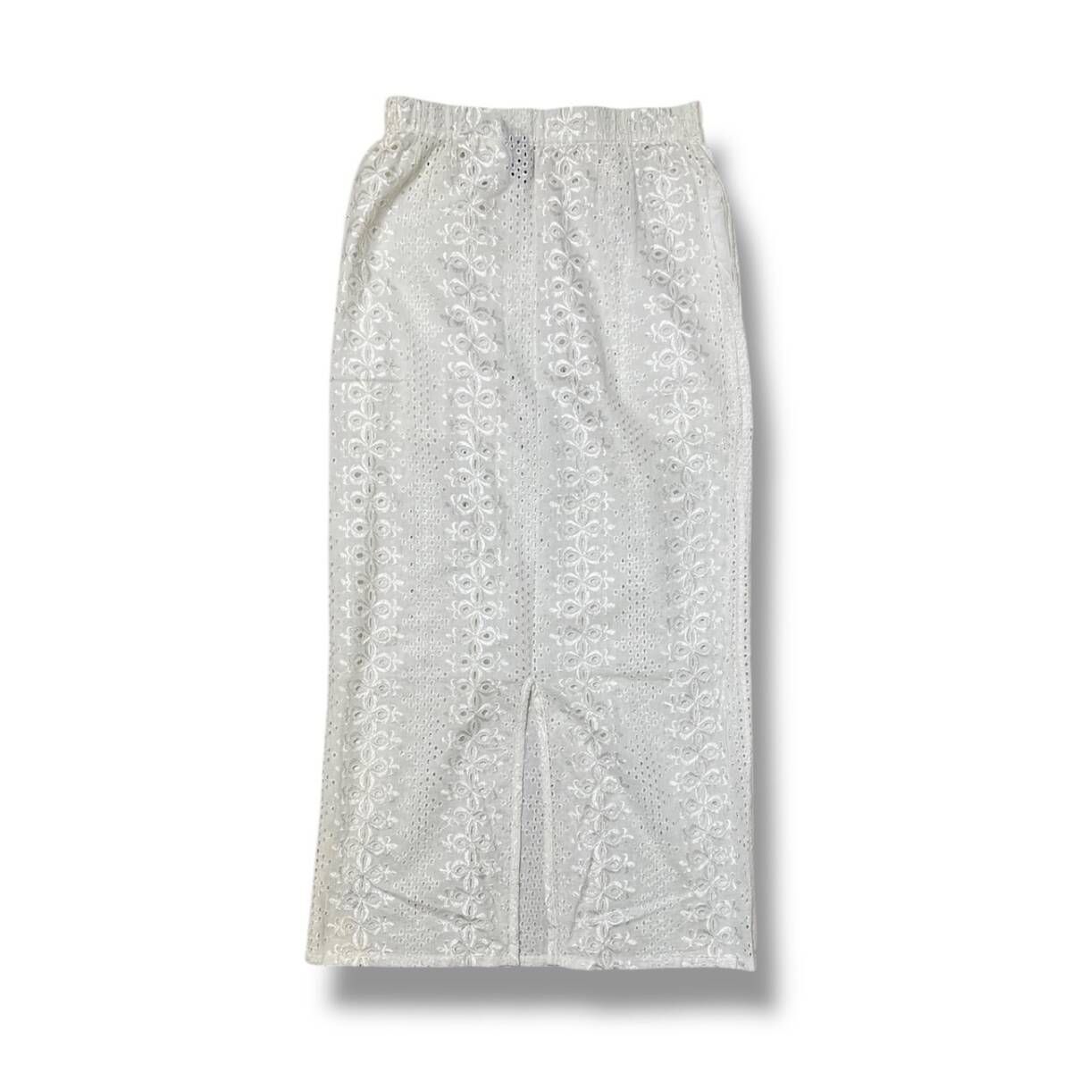 95 aw archive TRICOT COMME des GARCONS lace design long skirt white レースデザインロングスカート トリコ コムデギャルソン