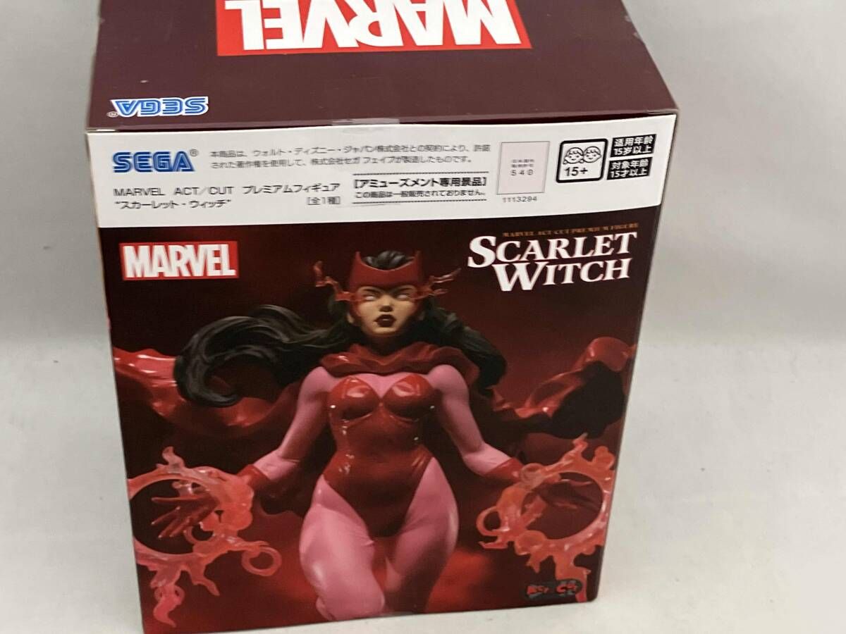 899,ACT/CUTプレミアムフィギュア“スカーレット・ウィッチ” 鹿児島店】アミューズ 景品入荷情報《MARVELACT/CUTプレミアム