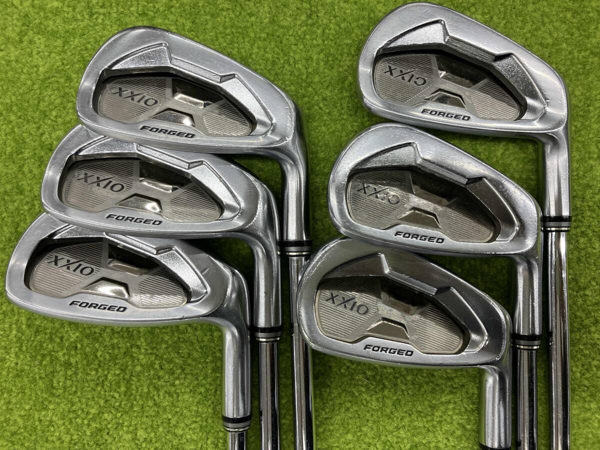 ダンロップ XXIO FORGED アイアンセット 5 9 P 6本セット N S PRO フレックス不明 ヘッドカバーなし なし