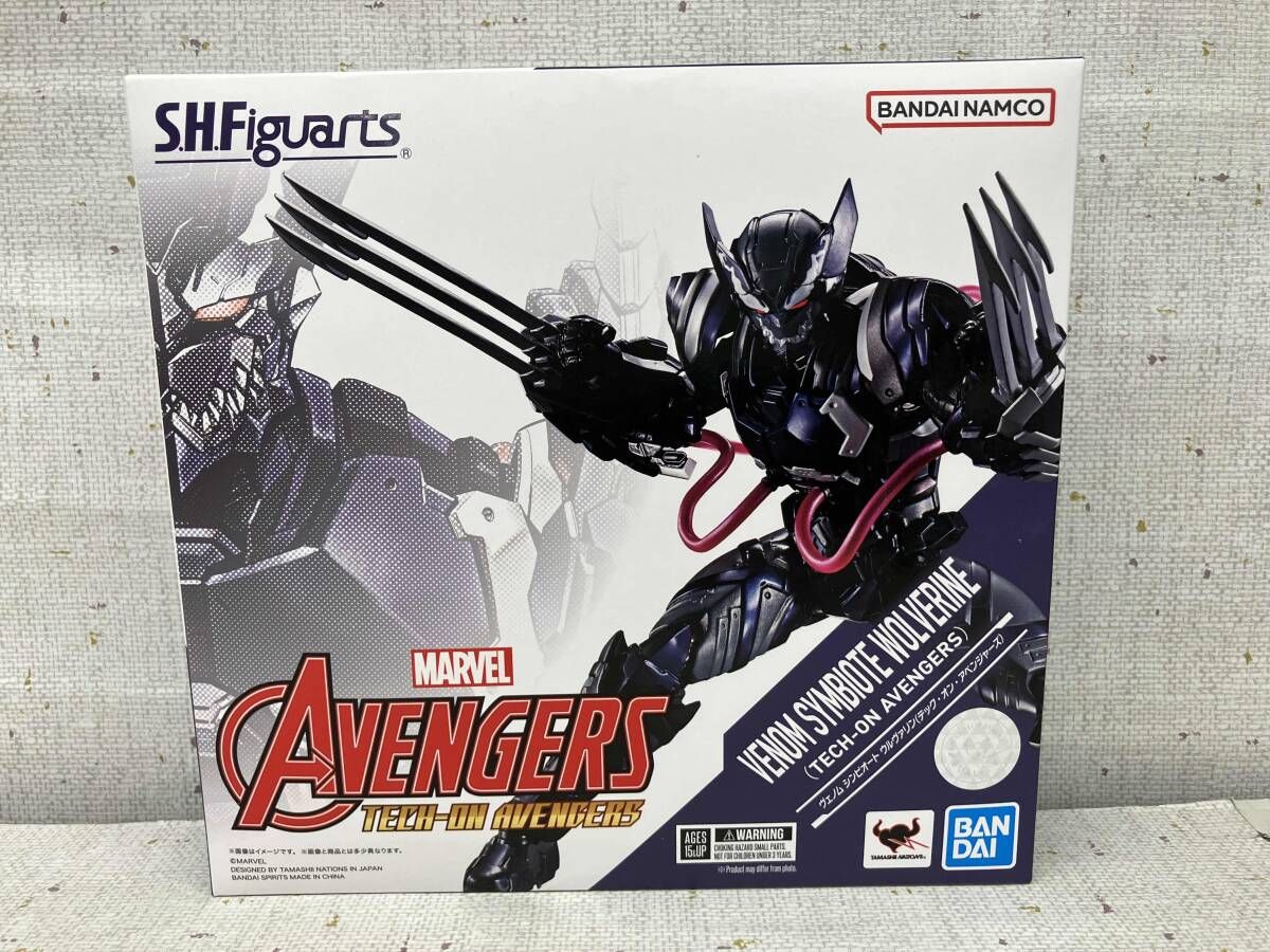 み S.H.Figuarts ヴェノム シンビオｰト ウルヴァリン テック･オン･アベンジャｰズ MARVEL アメコミ