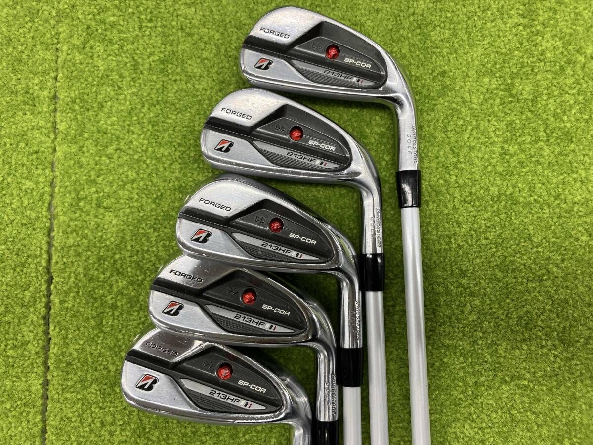 ブリヂストン 213 HF アイアンセット 6～9.P 5本セット RiR Speeder フレックス不明 ヘッドカバーなし なし