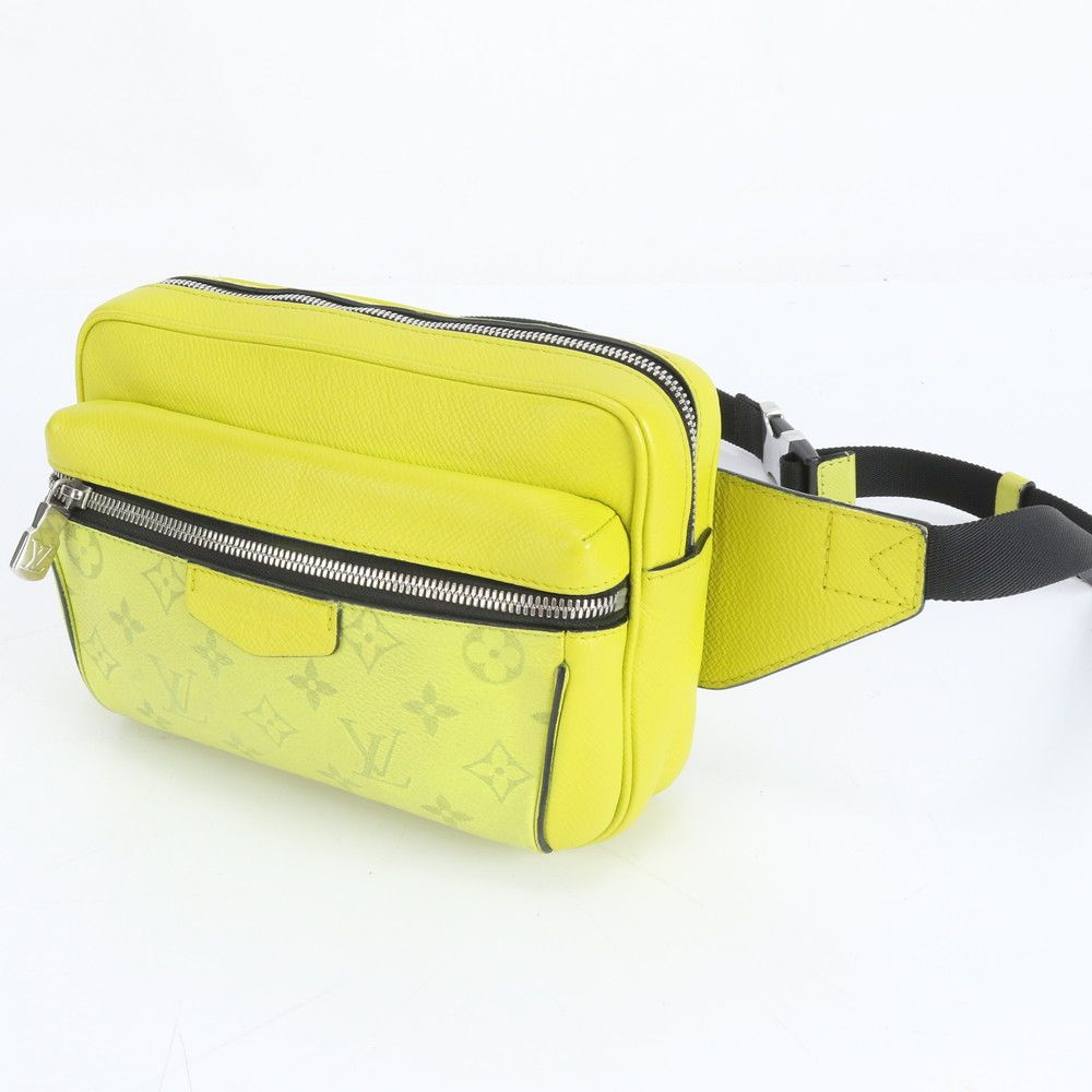 ルイヴィトン モノグラム バムバッグ タイガラマ アウトドア M 30251 レザー ボディバッグ ウエストポーチ メンズ CEE DA 2 7